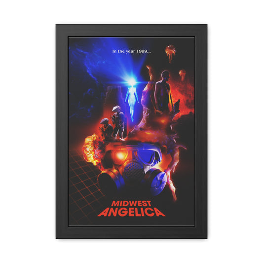 Midwest Angelica Halloween Poster (Framed)